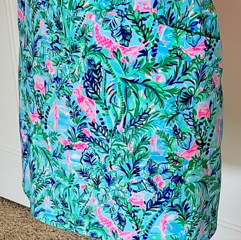 Lilly Pulitzer Monica Skort - Par-Fection Golf Blue Horizon